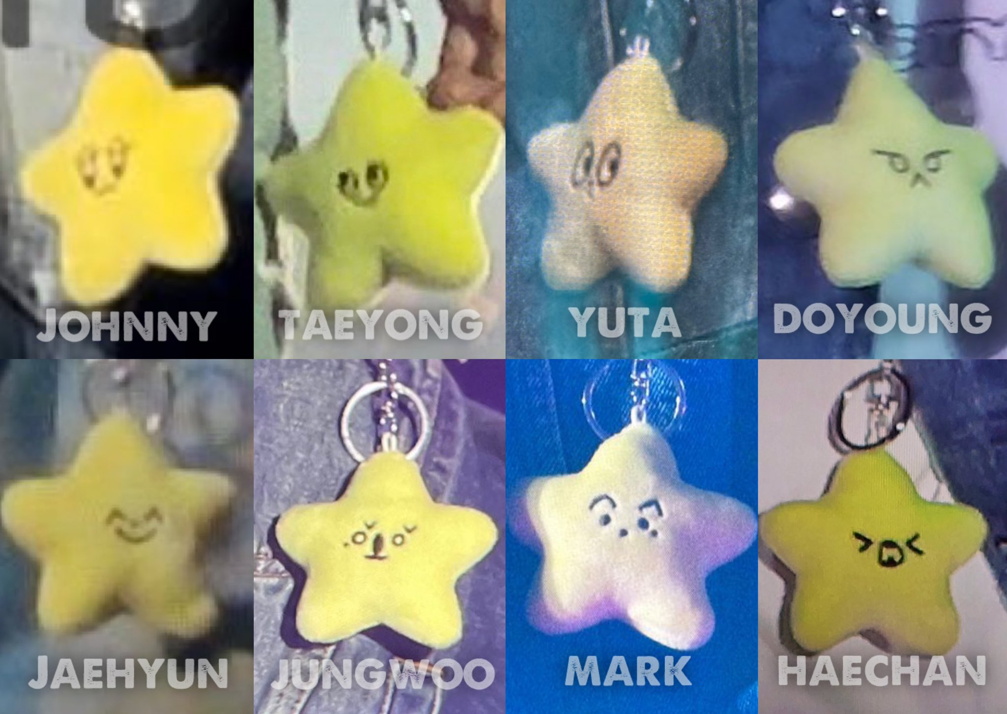 NCT127 NCT127 イリチル テヨン ヒトデ キーリング イリチル テヨン