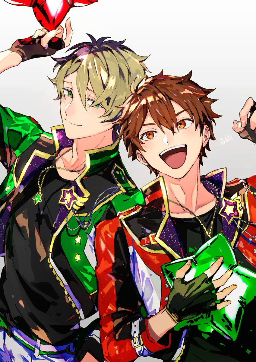 SHOOTING」あんさんぶるスターズ/高峯翠・守沢千秋 」|祐壱のイラスト