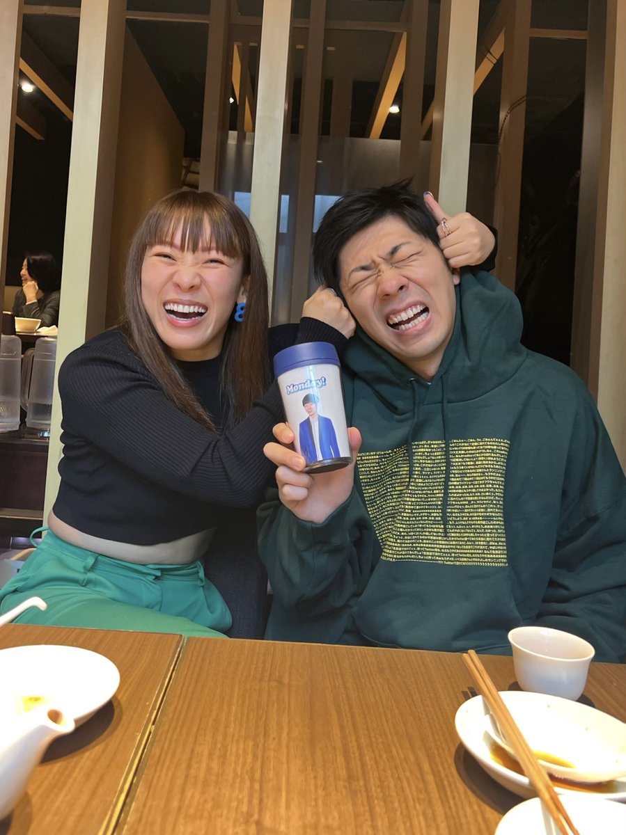 森本ご一家も褒めてくれました発作パーカーです！ ちなみにタンブラー