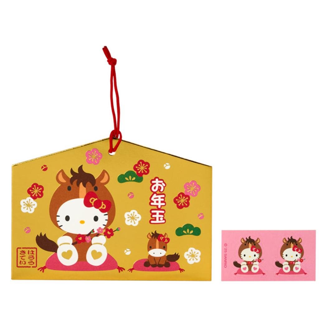 ♡*♡様 新品未使用‪♡海外限定ハローキティフラワーダイカットメモ‬