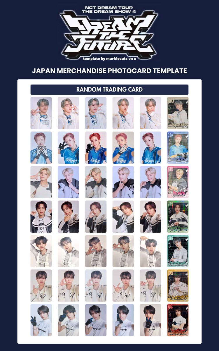 nct dream the dream show 4 japan tour official merchandise