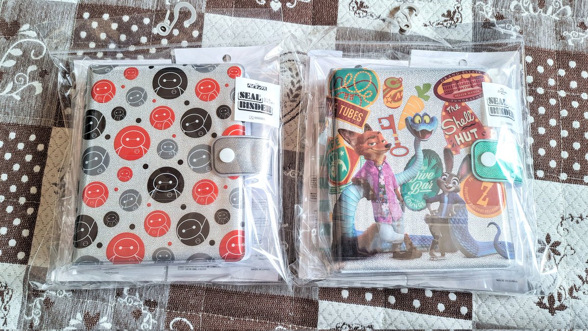 しまむらで広告に載ってたシール帳セット買えました～🥰ベイマックスと