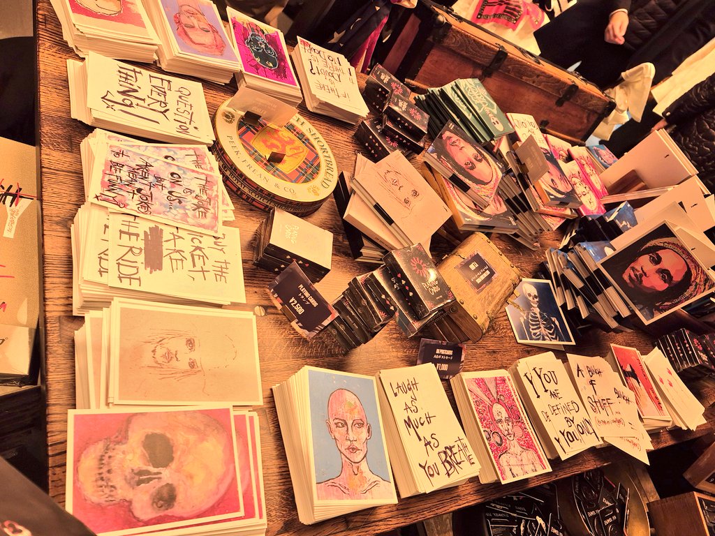 ジョニー・デップ個展 「A Bunch of Stuff - Tokyo」 ポスター6種