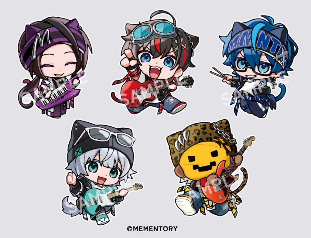メメントリ×カラオケまねきねこ』コラボにてミニキャライラストを担当