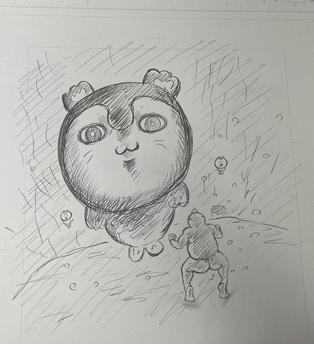 島編に夢中だった頃に描いたやつ。もう二年以上前か…