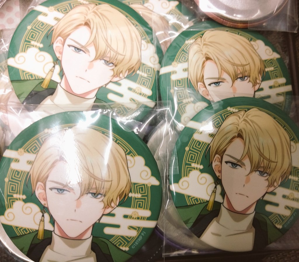 18TRIP エイトリ 衣川季肋 ラー博 缶バッジ ラーメン博物館 18TRIP