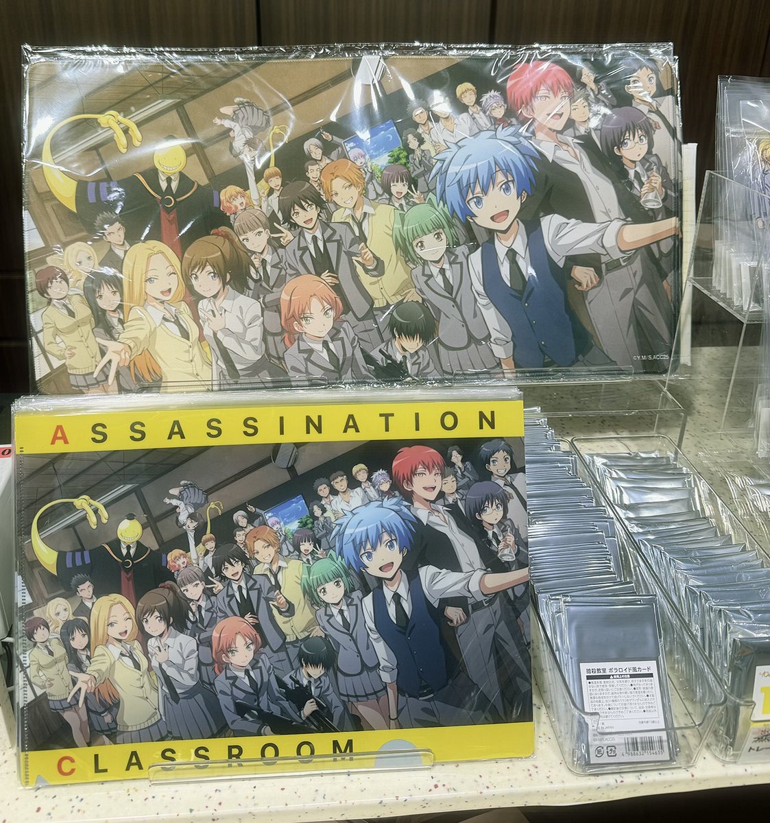 暗殺教室』の新商品が #フジさん台場店 にて販売スタート