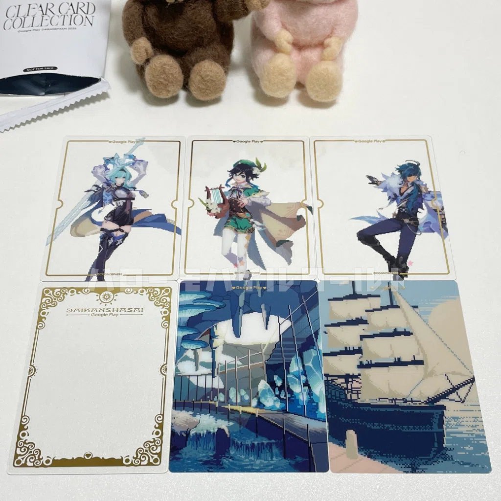 Google Play 大感謝祭 2025 原神オリジナルカードパック届いた！キャラ
