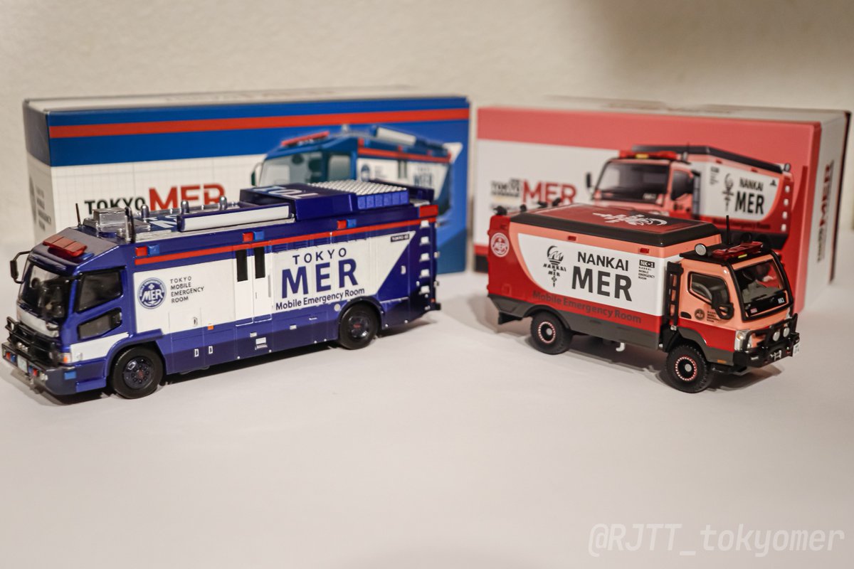 ついに念願の南海MERのミニカーが届きました。細部に至るまで精巧な