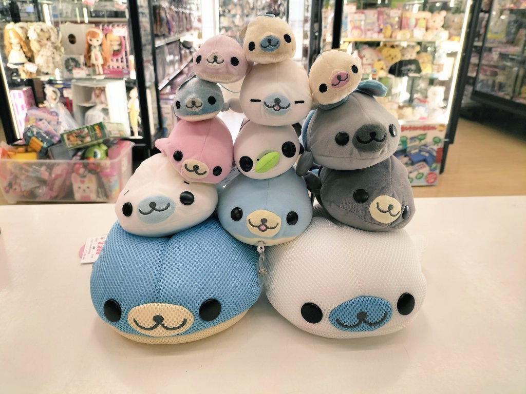 🦭入荷情報🦭 平成の人気キャラクター 愛らしいまめゴマのぬいぐるみ