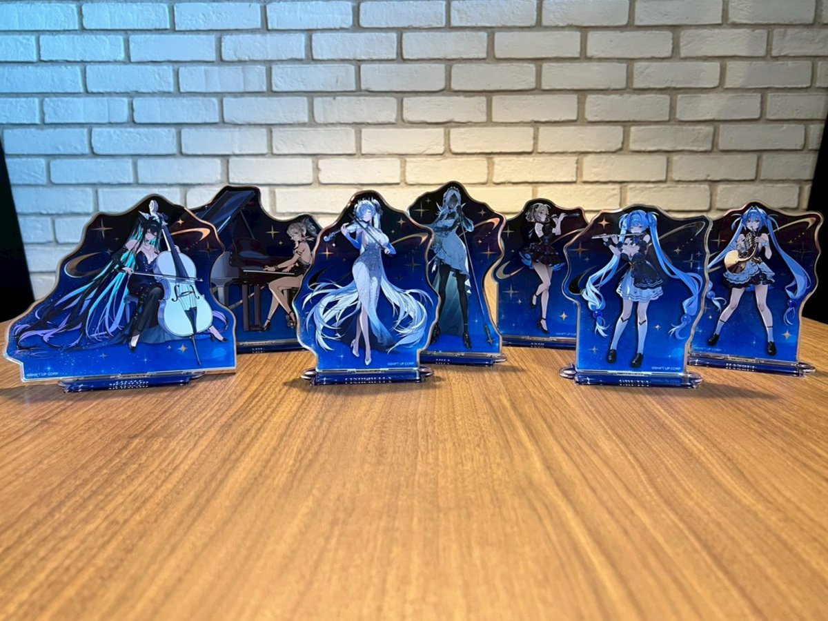 ○○#NIKKE オケコン 限定グッズ🎼○○ 🎶ミラーアクリルスタンド(全7