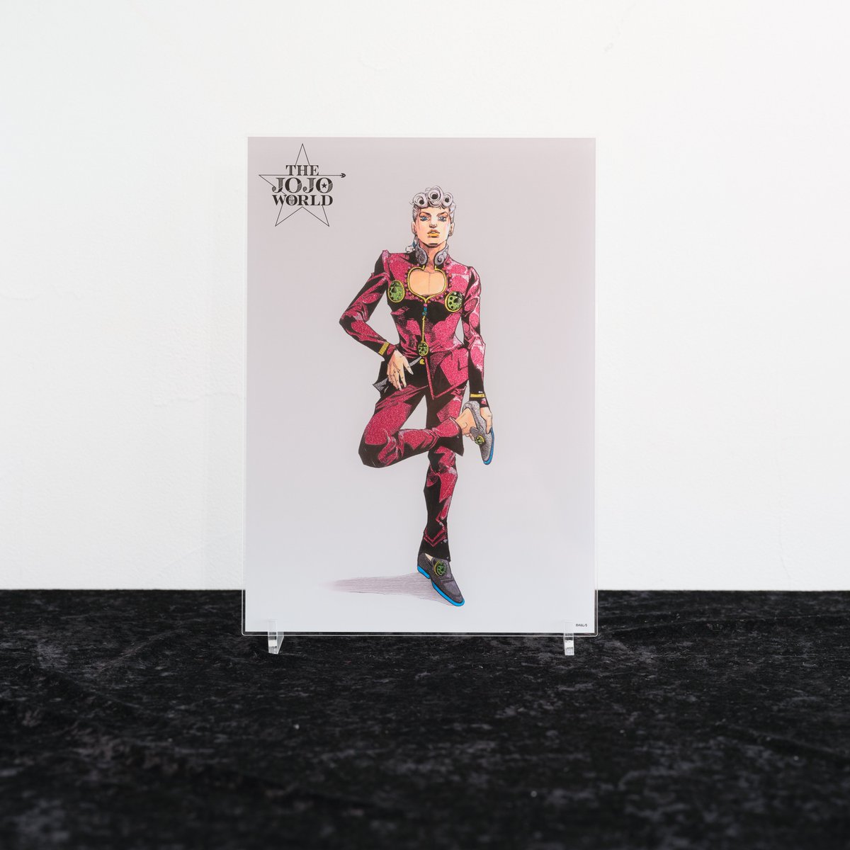 ジョジョワールド THE JOJO WORLD アクリルアートパネル 空条承太郎 空条承太郎 A賞アクリルボード ジョジョワールド THE JOJO WORLD