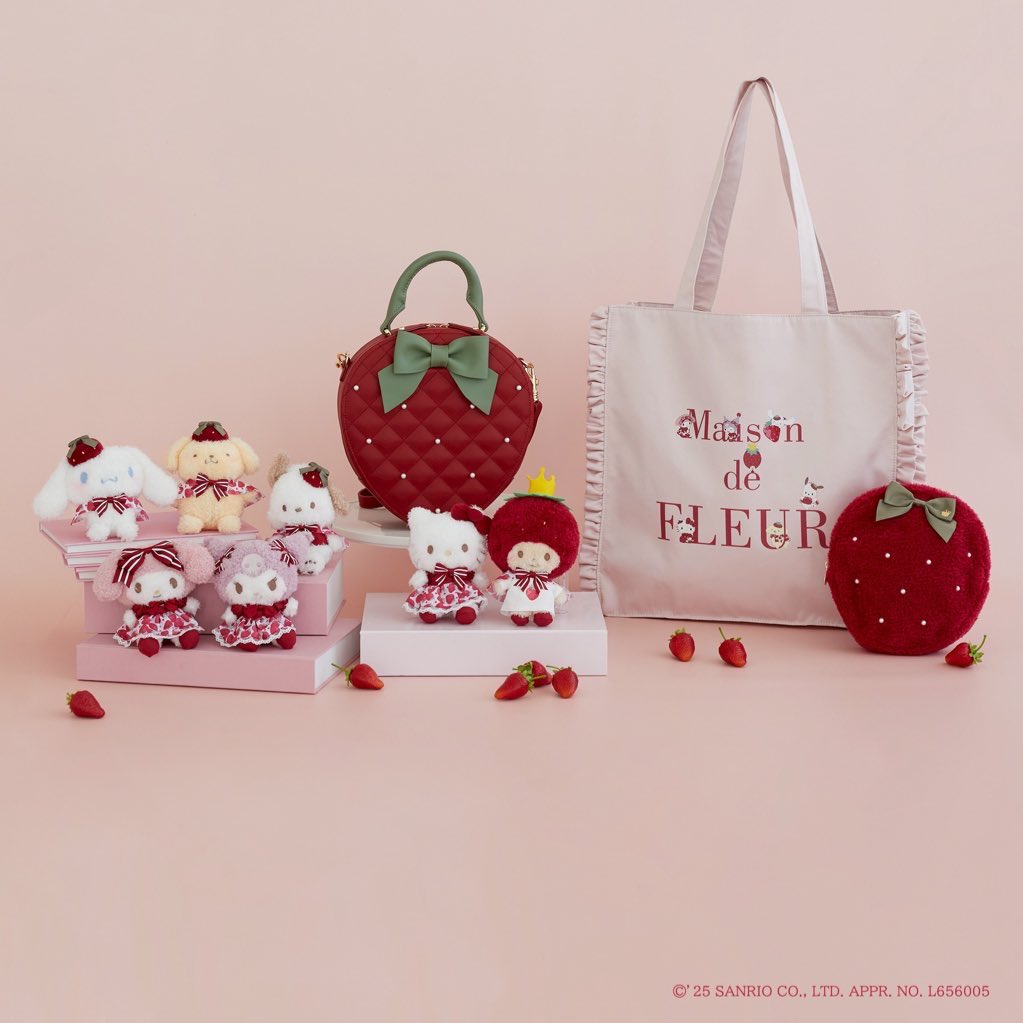 いちご新聞 Maison de FLEUR 6個セット いちご新聞50周年記念♡「Maison de