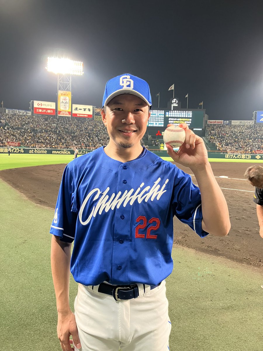 どらほ〜！ 連敗ストップ‼️ やはりこの男が止めてくれました‼️ #大野