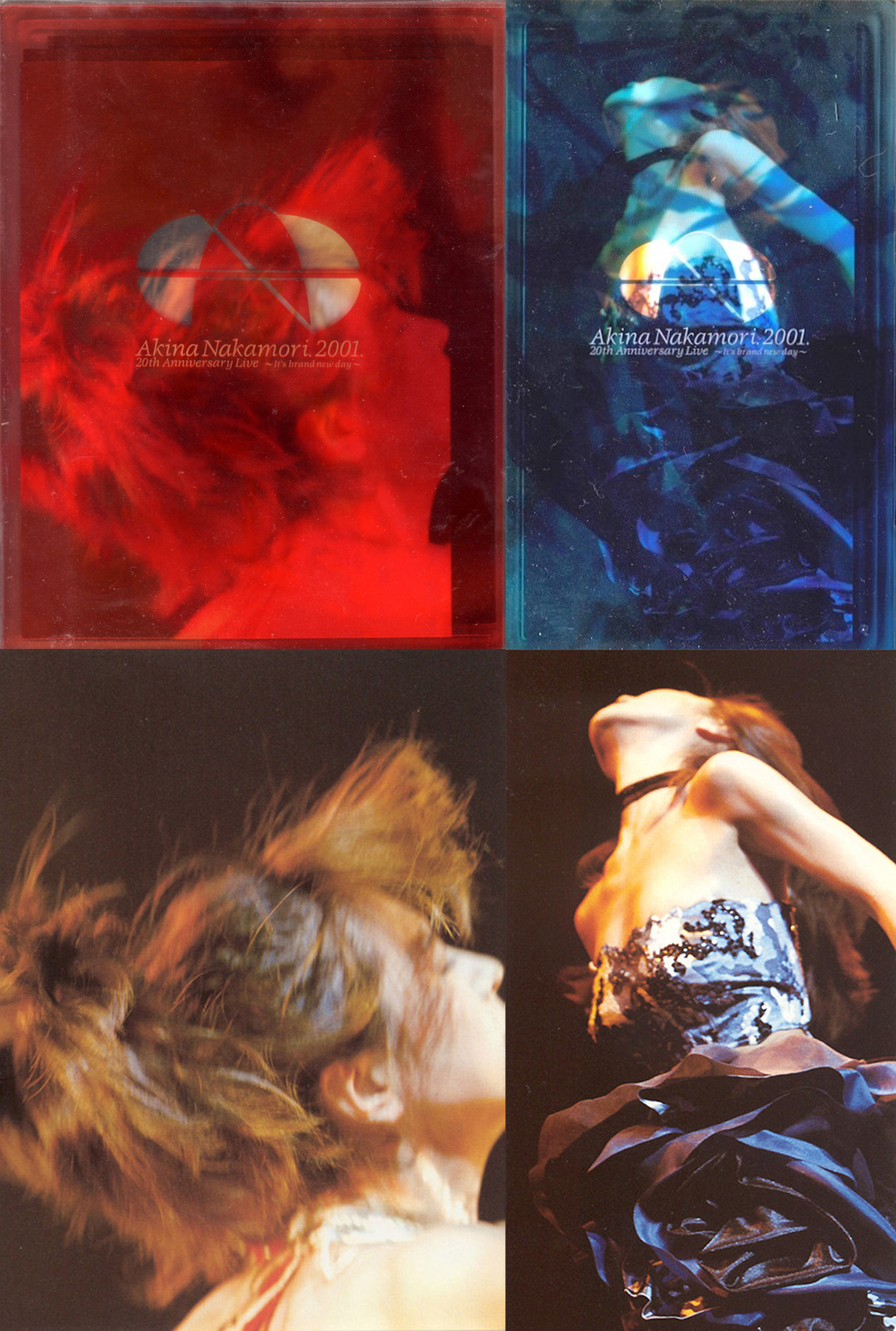 中森明菜 ライブ 2001 20th DVD VHS プロモーション フライヤー 中森