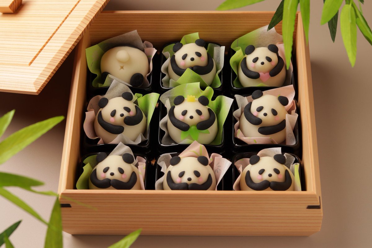 今月一番人気の｢笹たまパンダ｣です🍡 どのパンダさんを選びますか🐼？