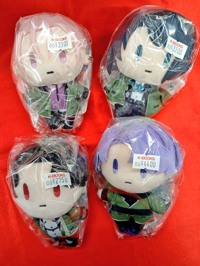 入荷情報】 刀剣乱舞 御伴散歩マスコット 村雲江 五月雨江 松井江 豊前