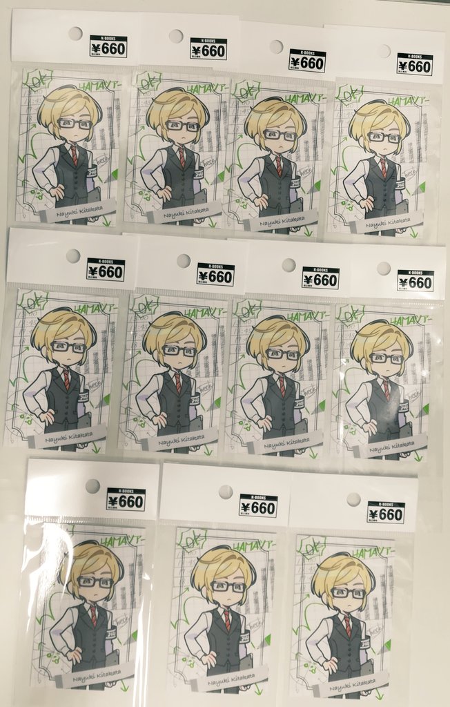 入荷情報】 18TRIP 北片生行 缶バッジ 全体会議ミニカード まとまって