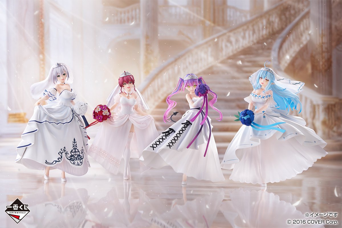 ⋰ いよいよ明日、発売✨ ⋱ 一番くじ ホロライブ ～Wedding Dress