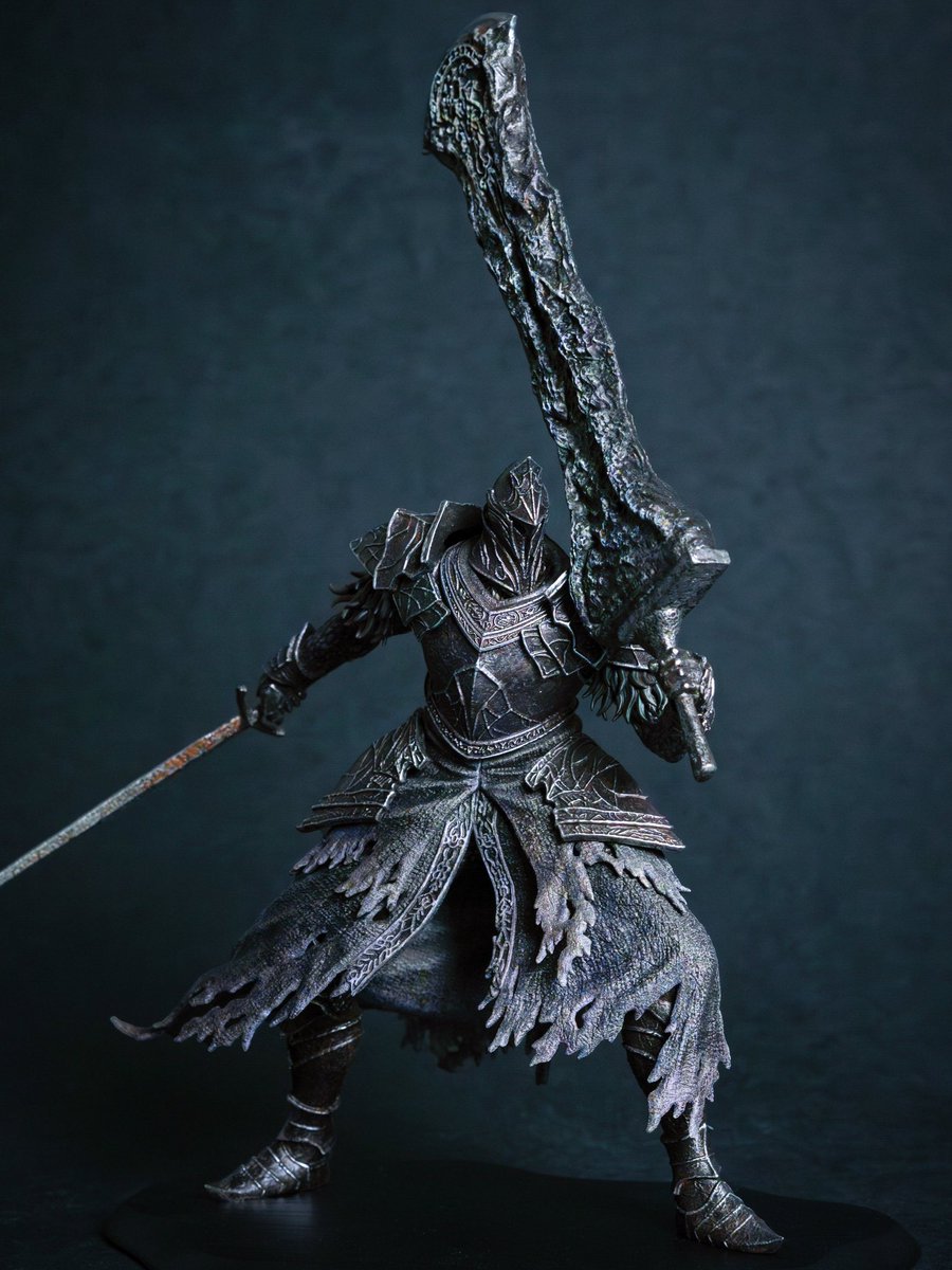 DARK SOULS Ⅱ / 煙の騎士レイム完成しました！ ワンフェス2025夏、卓