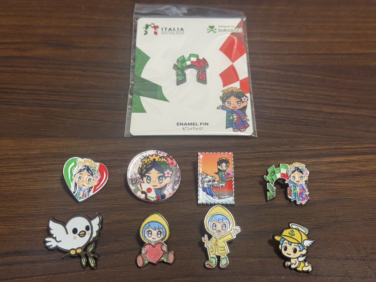 イタリア館のイタリアちゃんグッズ、かなり増えてきましたね。 販売