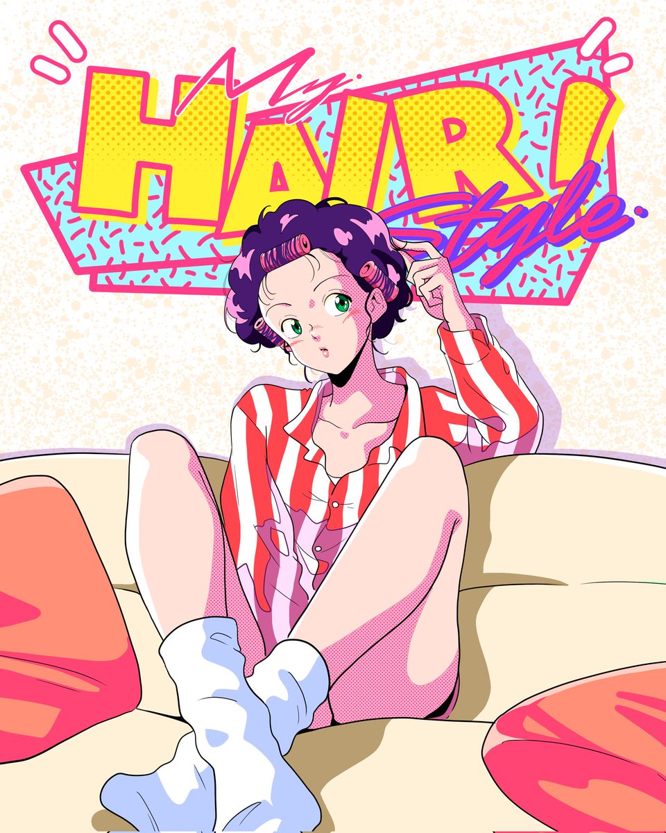 こんな絵を描いてます🫡 よかったらフォローしてください🎉 I'm