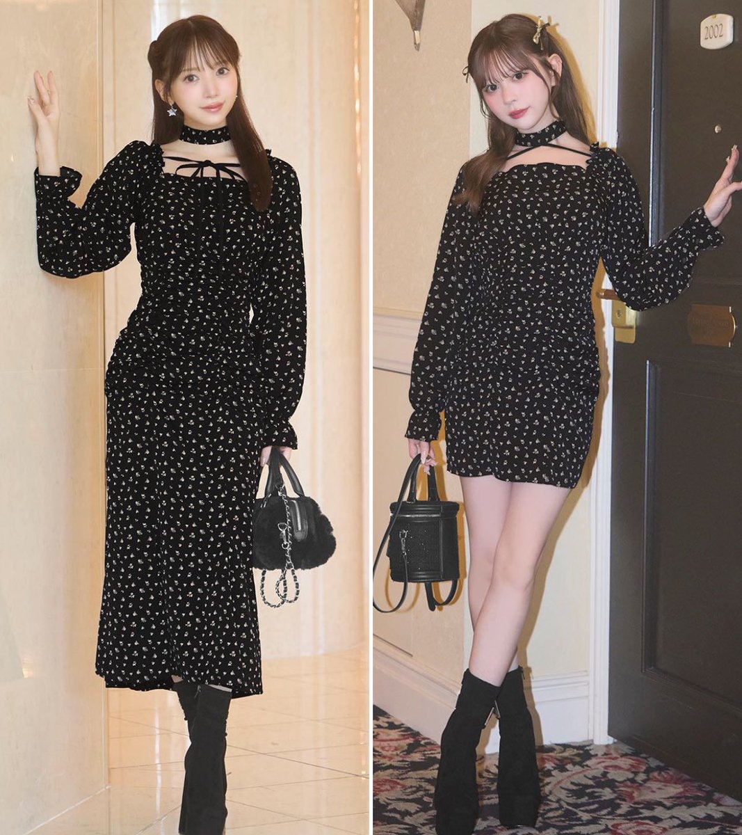 𝐍𝐄𝐖 𝐀𝐑𝐑𝐈𝐕𝐀𝐋 】 チョーカー付きのギャザーワンピが登場