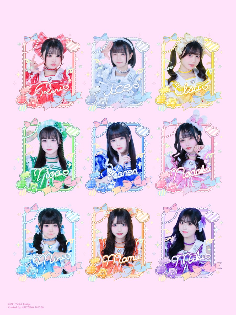 iLiFE! 虹羽みに 武道館くじA賞 実写Tシャツ iLiFE! 武道館 くじ 虹羽