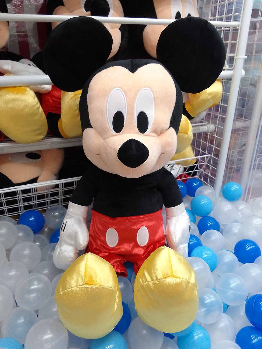 新景品情報】 #ミッキーマウス 超超BIGぬいぐるみ ～シャイニー