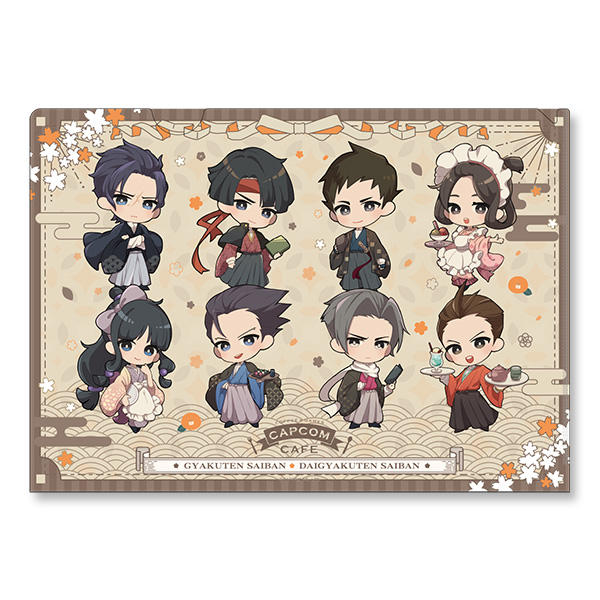 カプコンカフェ梅田店】 「カプコンカフェ×逆転裁判&大逆転裁判 2nd