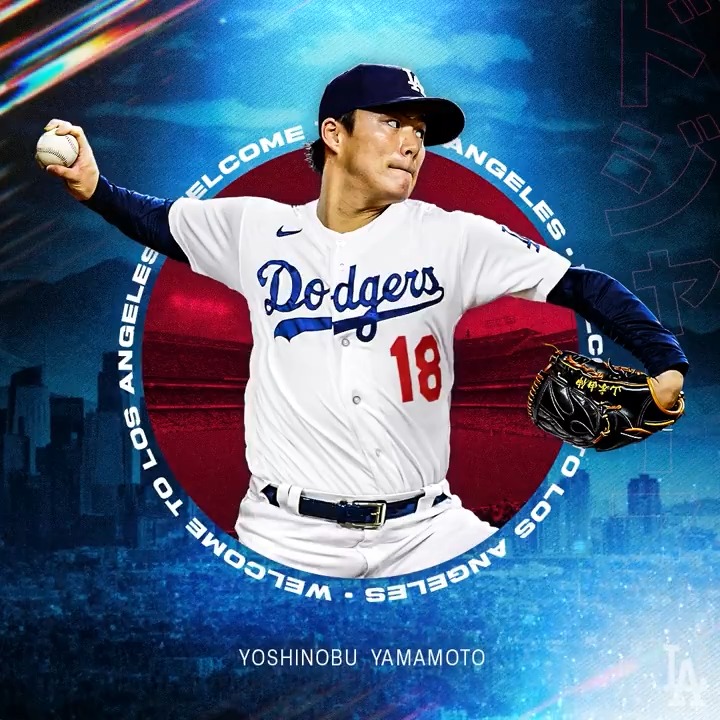 Welcome to Los Angeles, Yoshinobu Yamamoto! ロサンゼルスへようこそ
