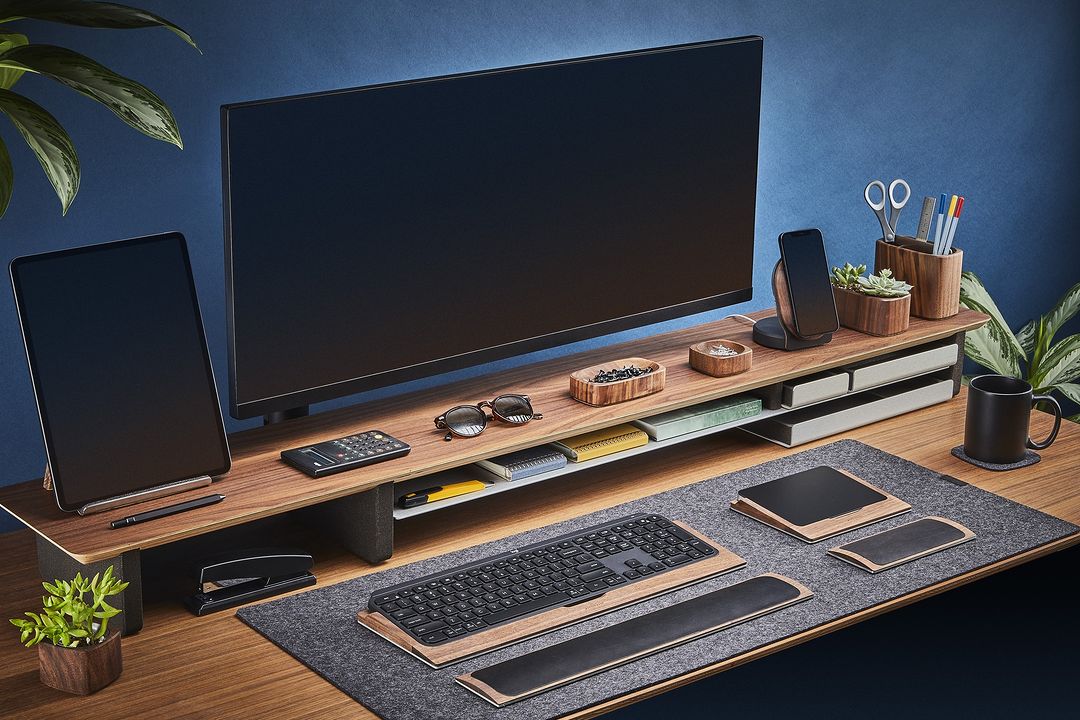 デスクシェルフにExtra Largeサイズが新登場です！ ※幅約147cm（58インチ）