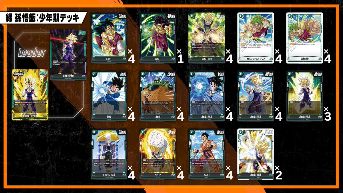 ☆デッキ紹介☆ 『発売直前記念配信』内の激闘バトルコーナーで使用