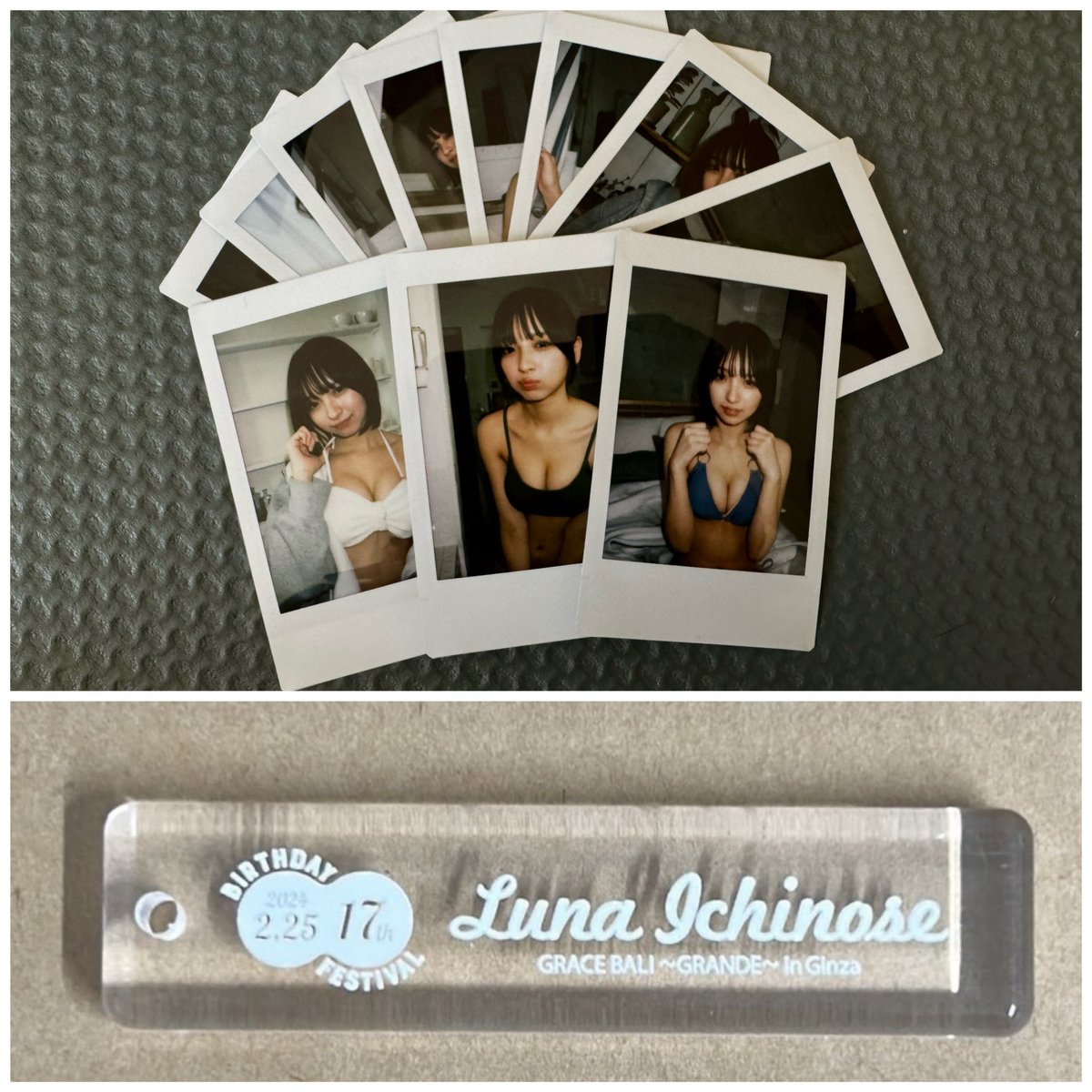 一ノ瀬瑠菜 生誕祭のレギュレーション、グッズ販売の料金表になります