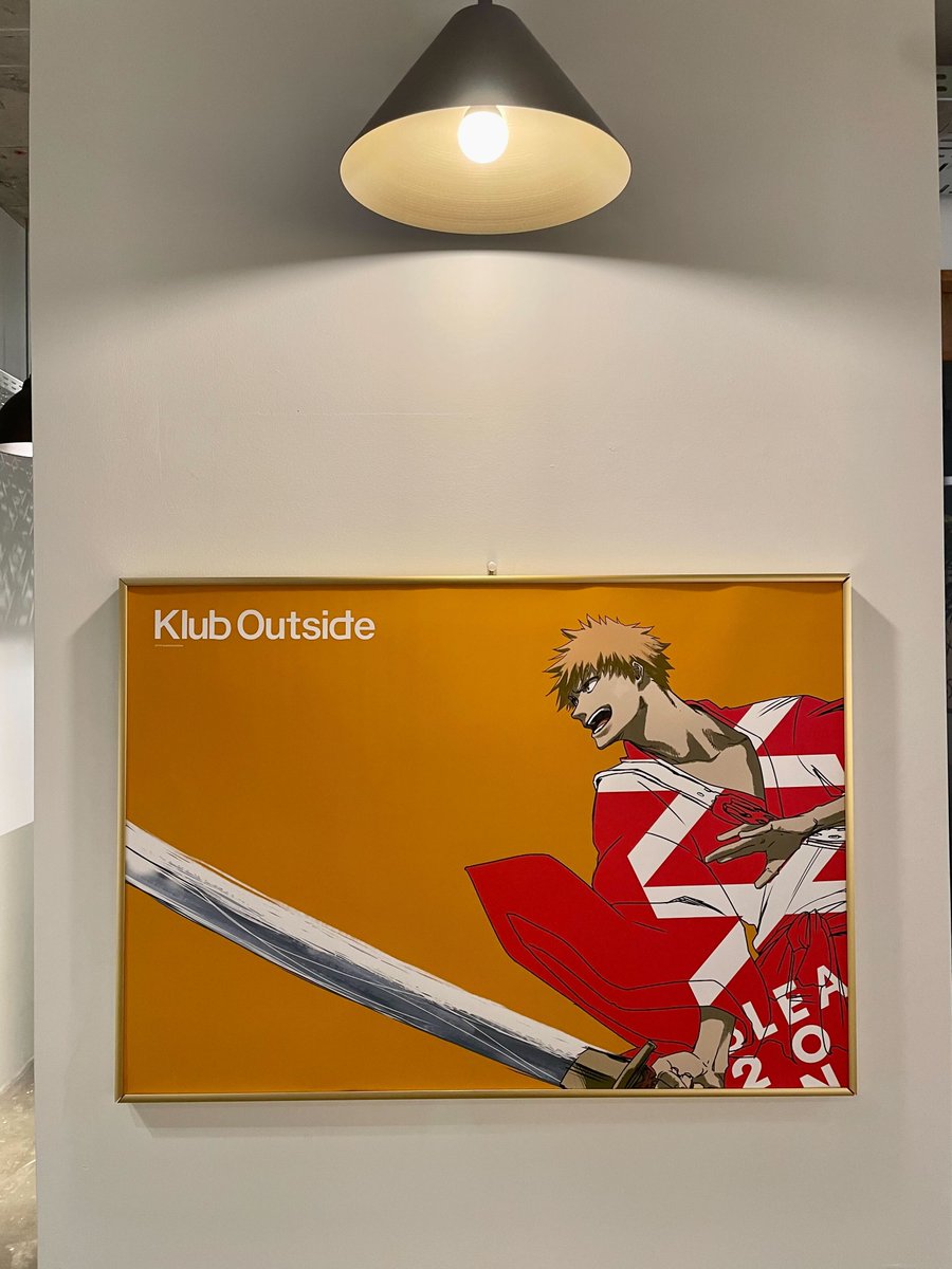 KlubOutside のTOP用に久保先生が描き下ろしたイラストが、B2ポスター