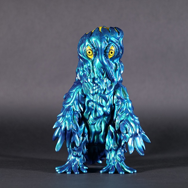 マルサン・ヘドラ・Painted by 吉阪隆・Blue ＆ Green マルサンヘドラ