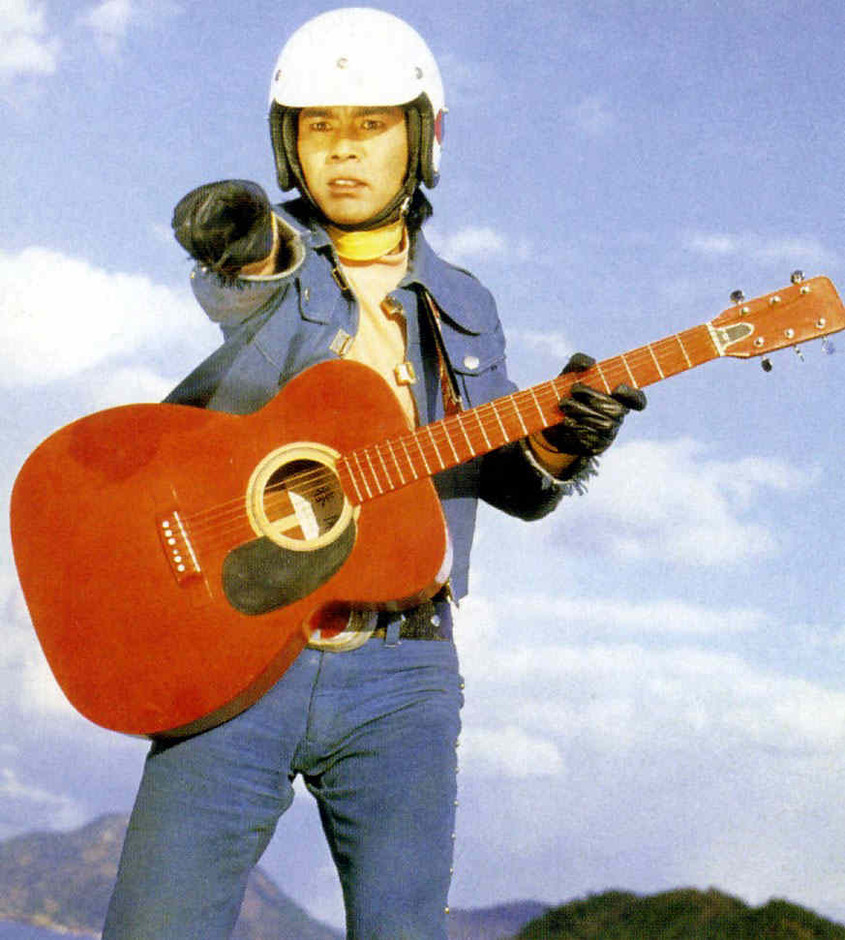 人造人間キカイダー #ジローのギター 完成しました。 劇中で使われた