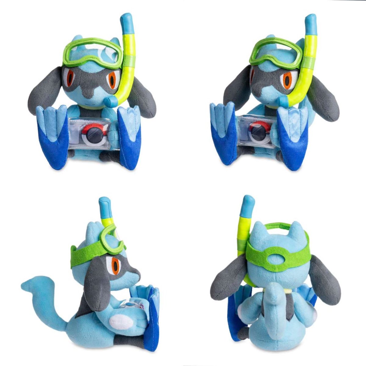 wcs2024 ホノルル　ぬいぐるみ　リオル　マリルリ　ピカチュウ　限定