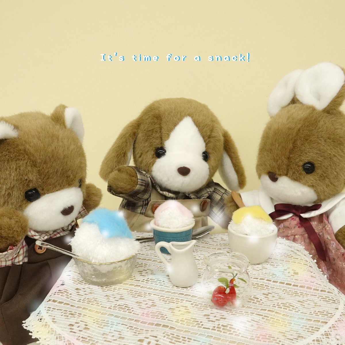 ひんやりおやつだ！ マックは大盛り😋 早速七夕の願い事が叶って