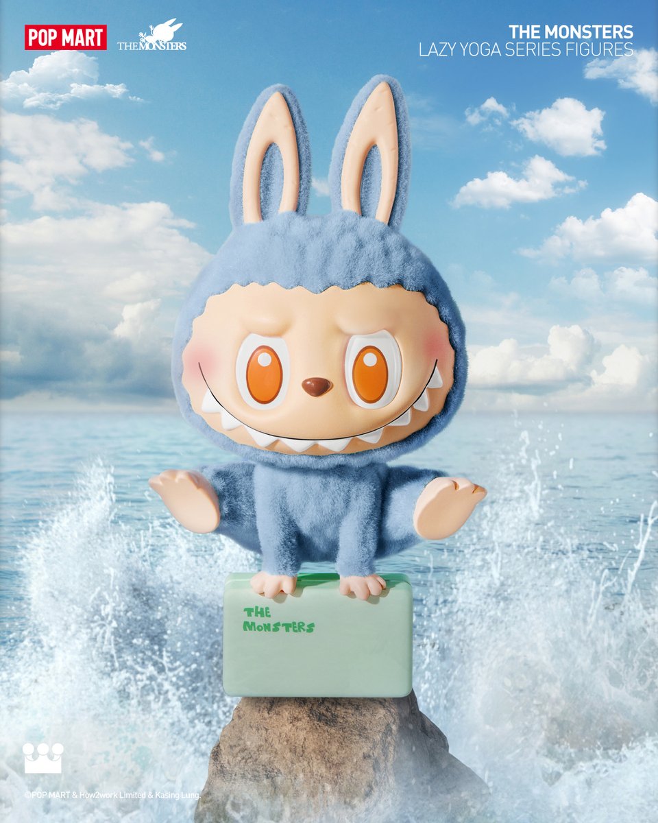 😊THE MONSTERS Lazy Yoga シリーズ ZIMOMOは人間界から森へヨガを