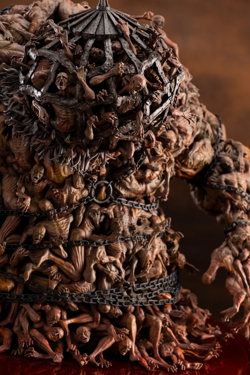 DARK SOULSⅡより、腐れ を作成しました。WFにてガレージキットとして