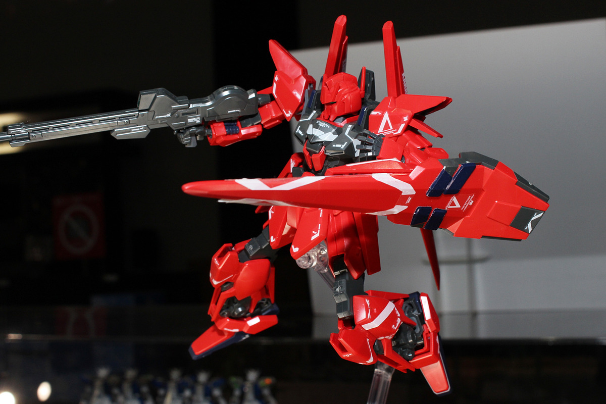 HG 1/144 デルタガンダム弐号機」がガンダムベースで販売中。真っ赤な