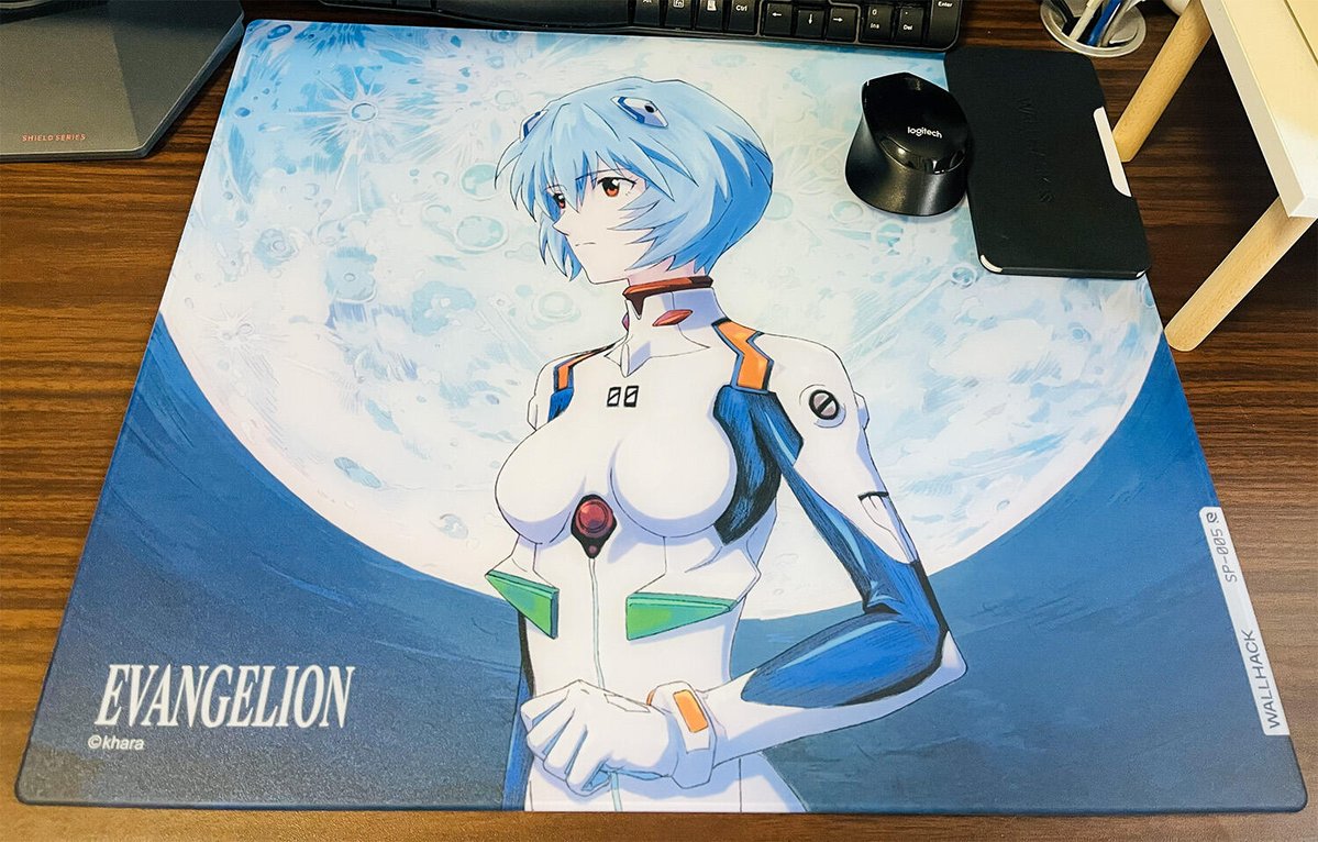 WALLHACK SP-005 EVANGELION 綾波レイ 海外限定 未使用 公式実物写真