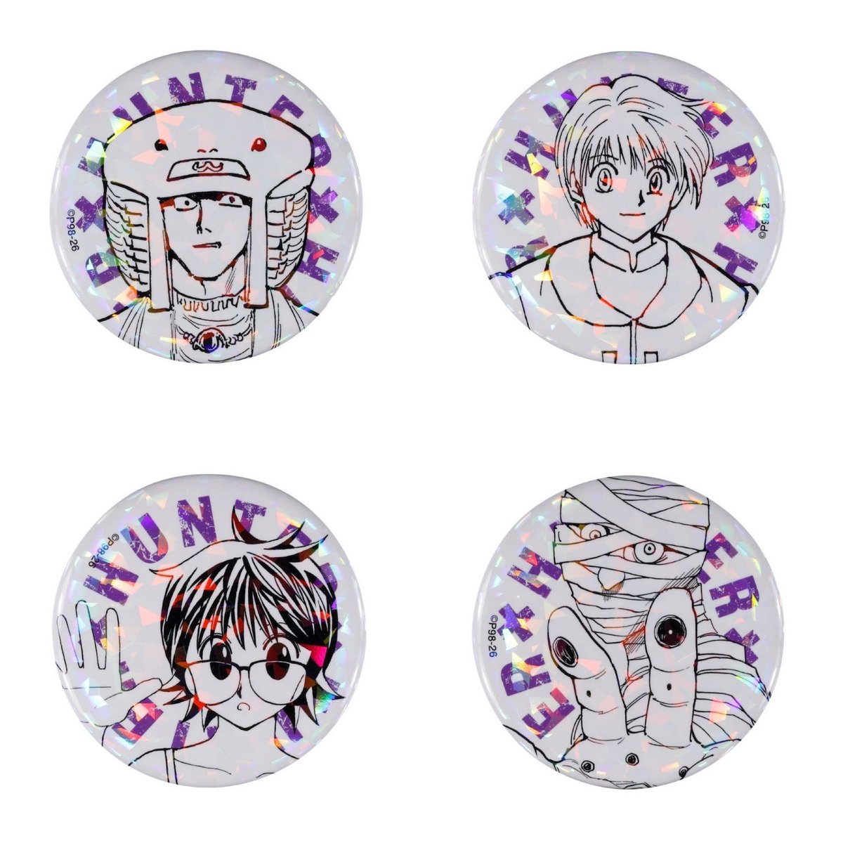 幻影旅団の缶バッジ！！ 完全受注生産「週刊少年ジャンプ