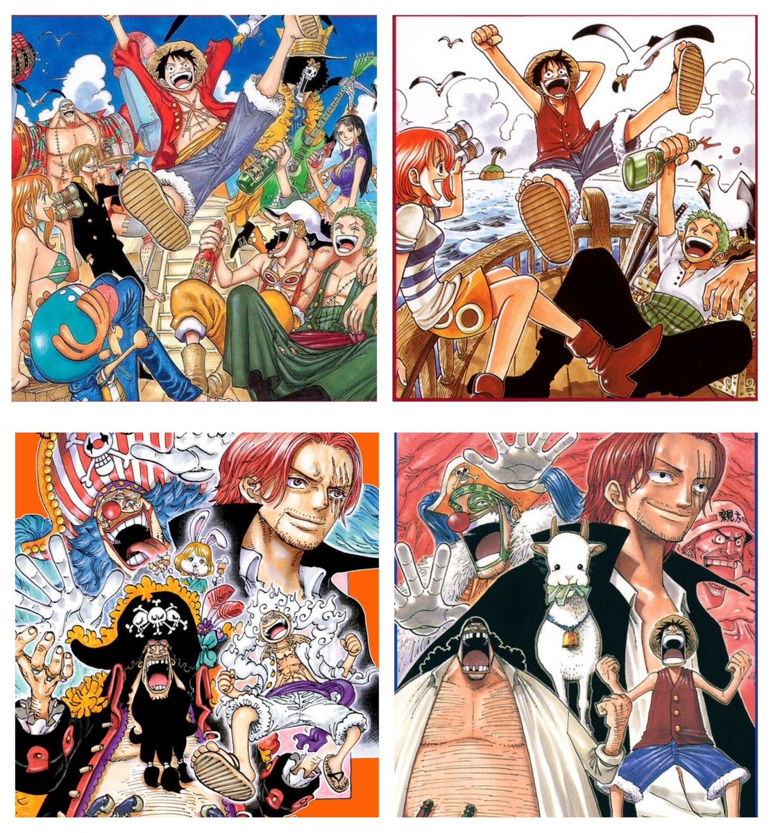 61巻は1巻の、105巻は25巻のセルフオマージュ！こんな感じで9巻の表紙