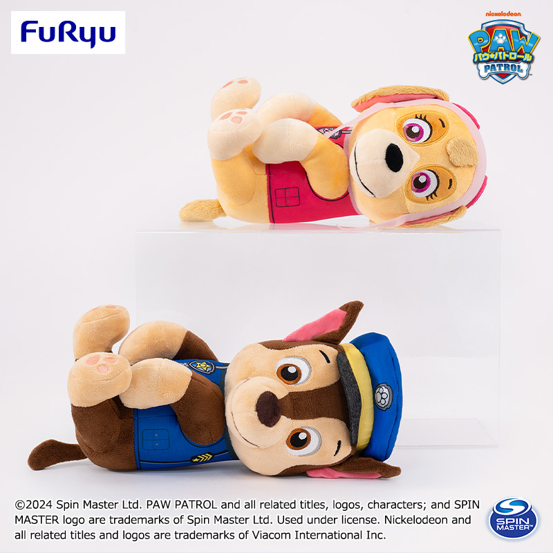 フリュー株式会社より「なでなでBIGぬいぐるみ～チェイス・スカイ