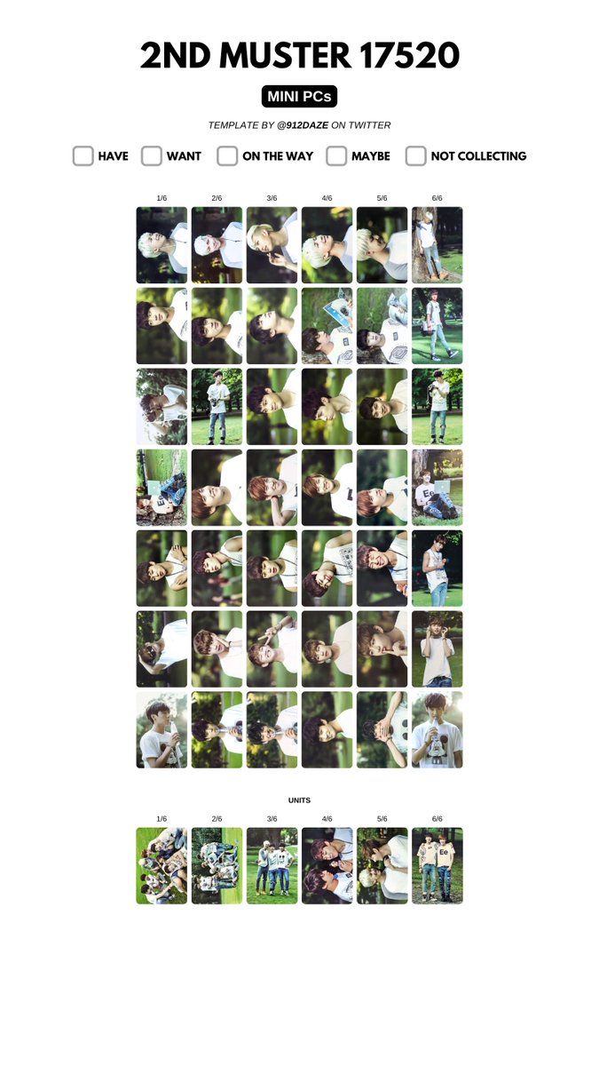 BTS KOREA 2ND MUSTER MERCHANDISE MD PC PHOTOCARDS WISHLIST WL