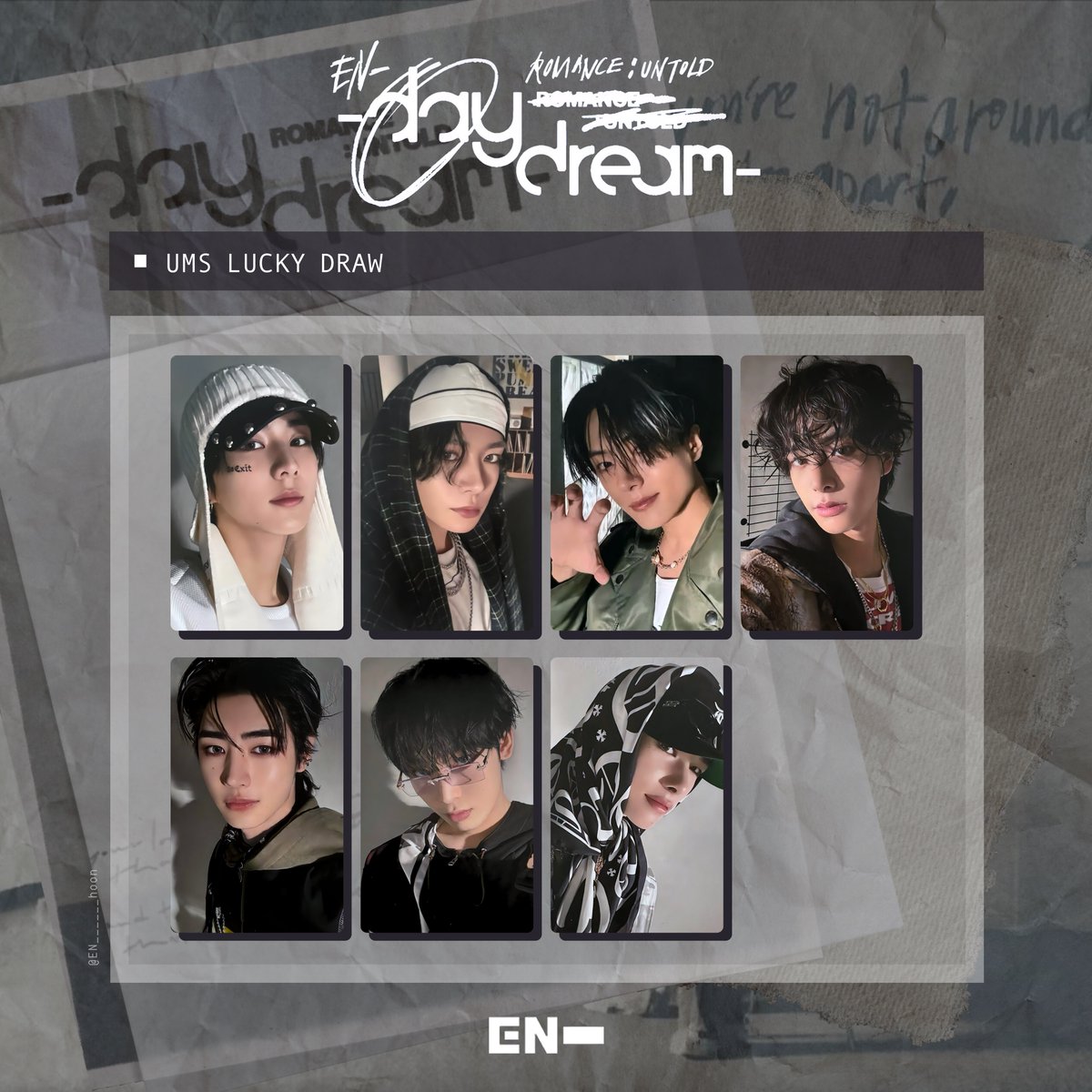 ENHYPEN ラキドロ ツアー記念 ヒスン 当選 トレカ ENHYPEN ヒスン