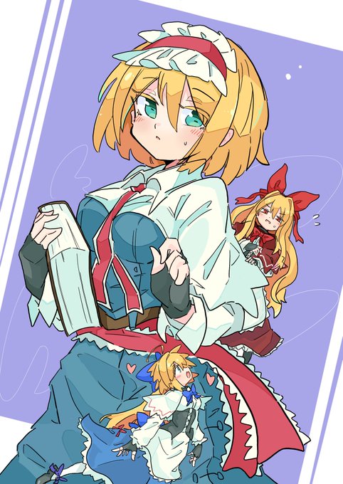 アリス・マーガトロイド 「以前色紙に描いたアリス #東方Project