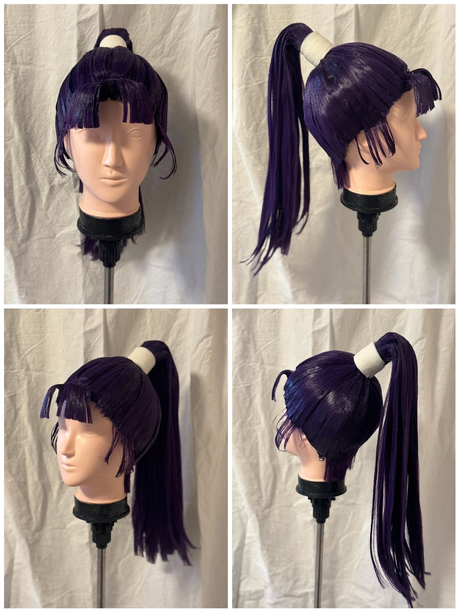 作ってもらった仙様ウィッグ！みんな人生に頼んで！忍たまウィッグ